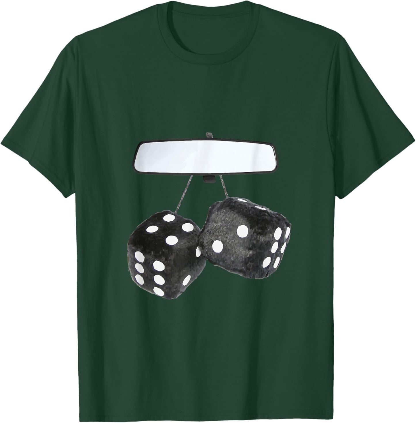 Fluffy Dice T-Shirt - T-Shirt | Forest