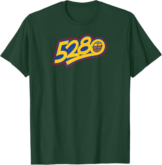 5280 - Denver Basketball T-Shirt - T-Shirt | Forest