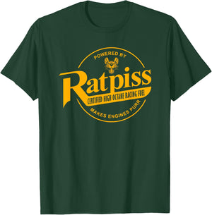 RatPiss High Octane Racing Fuel, Rat Rod T-Shirt - T-Shirt | Forest