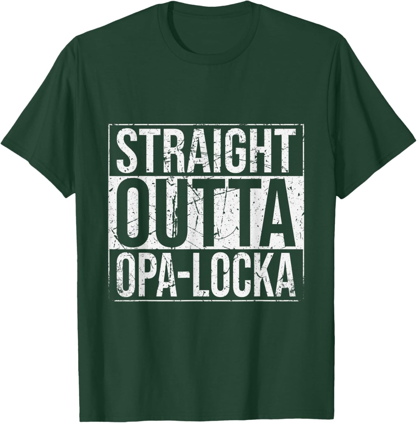 Straight Outta Opa-Locka Vintage T-Shirt - T-Shirt | Forest