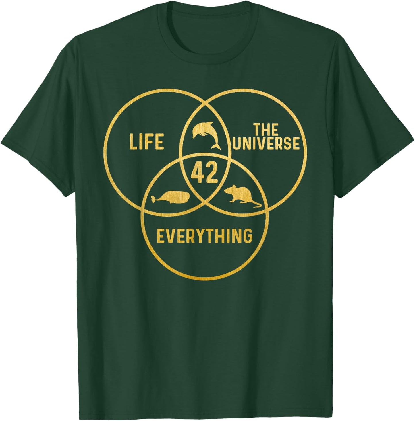 42 Answer To Life The Universe And Everything Number 42 T-Shirt - T-Shirt | Forest
