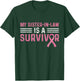 My Sister-in-Law Is A Survivor Pink Breast Cancer Awareness T-Shirt - T-Shirt | Forest