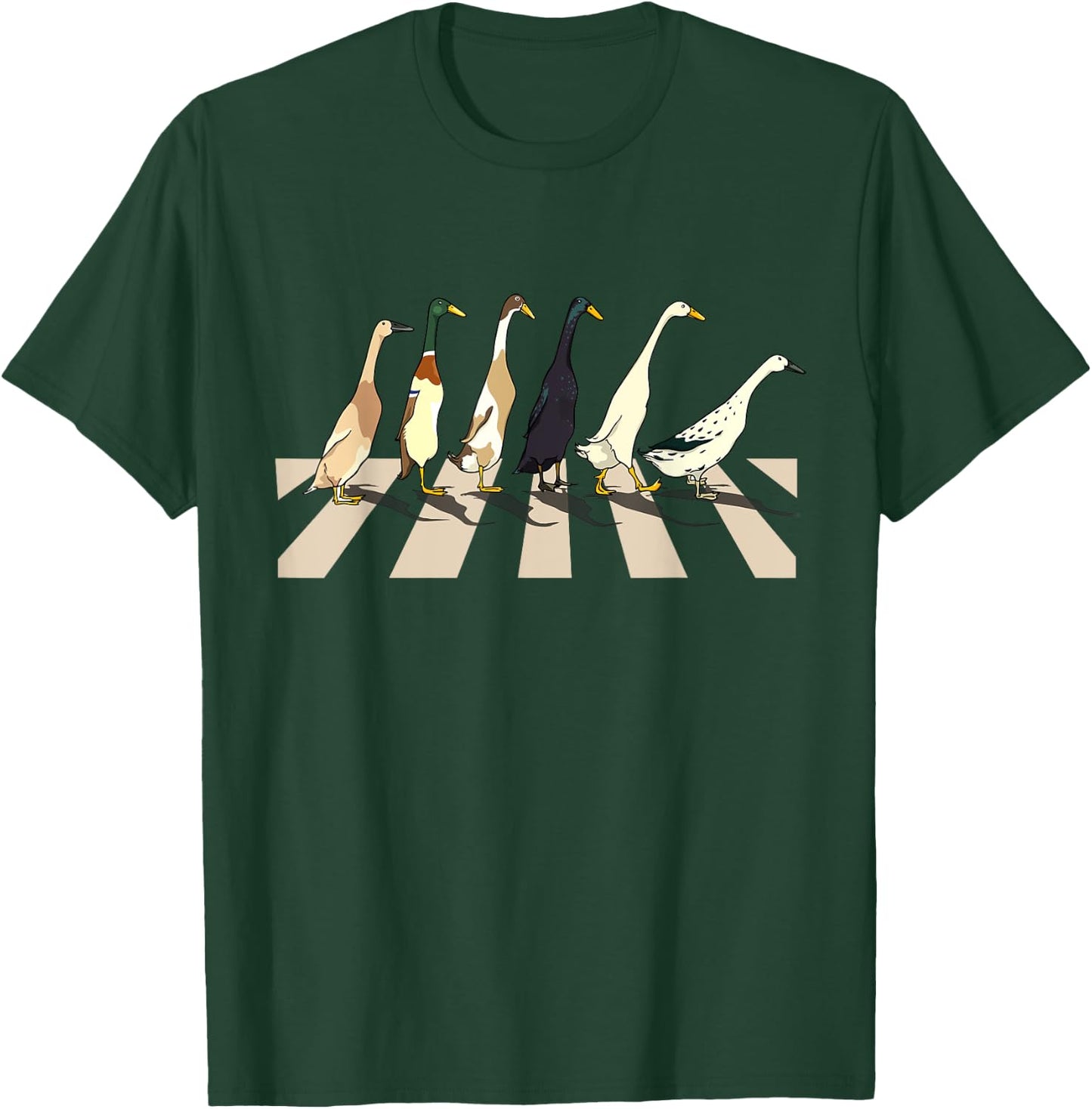 The Gooses Cute Ducks Love Animals Classic Arts Music Bands T-Shirt - T-Shirt | Forest