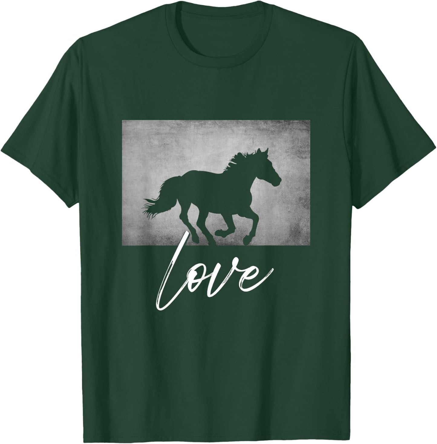 Horse Riding Apparel - Horse T-Shirt - T-Shirt | Forest