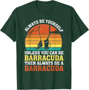 Barracuda Fish Lovers Funny Barracuda Design T-Shirt - T-Shirt | Forest