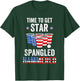 4th Of July Beer Pong Time To Get Star Spangled Hammered Men T-Shirt - T-Shirt | Forest