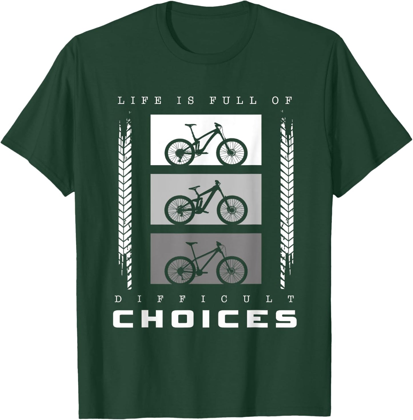 MTB Mountain Bike Apparel - MTB Mountain Bike T-Shirt - T-Shirt | Forest