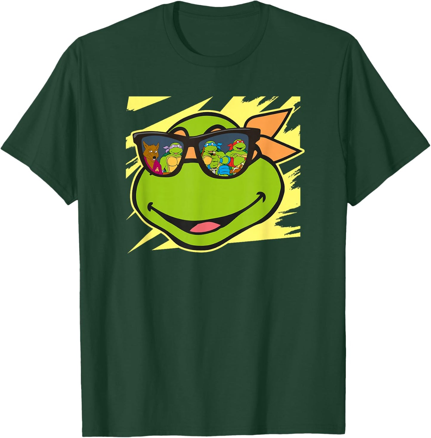 Mikey - Reflection in Sunglasses T-Shirt - T-Shirt | Forest
