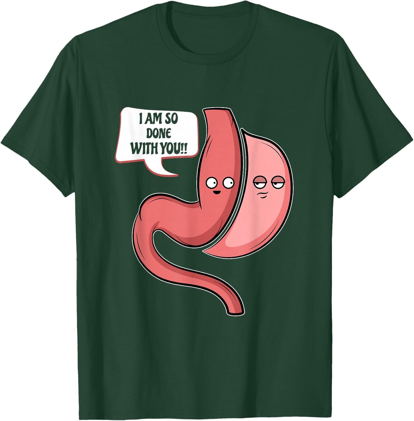 Funny Sleeve Gastric Surgery Bariatric Medical T-Shirt - T-Shirt | Forest