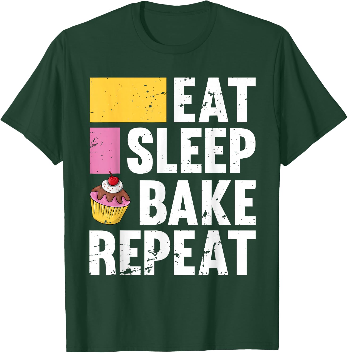 Funny Cupcake Design Women Baking Bake Cookie Baker T-Shirt - T-Shirt | Forest