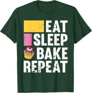 Funny Cupcake Design Women Baking Bake Cookie Baker T-Shirt - T-Shirt | Forest