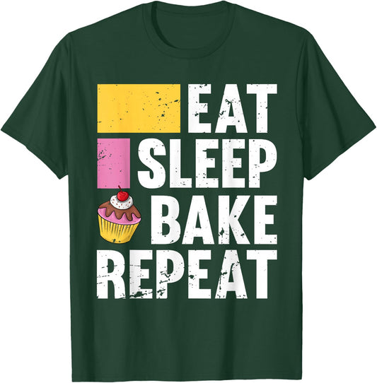 Funny Cupcake Design Women Baking Bake Cookie Baker T-Shirt - T-Shirt | Forest
