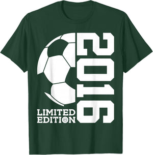 10th BIRTHDAY SOCCER LIMITED EDITION 2016 T-Shirt - T-Shirt | Forest