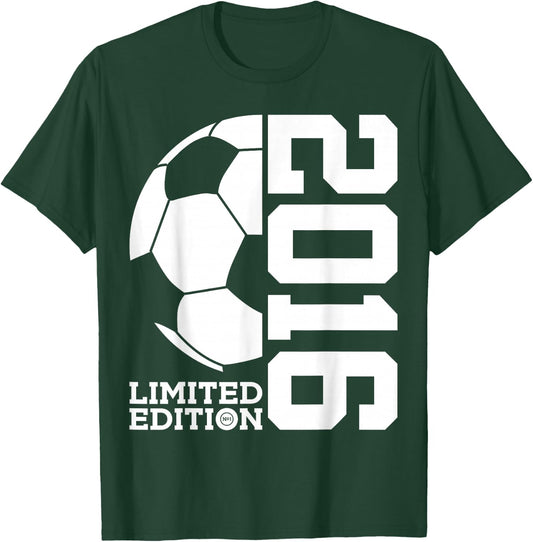 10th BIRTHDAY SOCCER LIMITED EDITION 2016 T-Shirt - T-Shirt | Forest