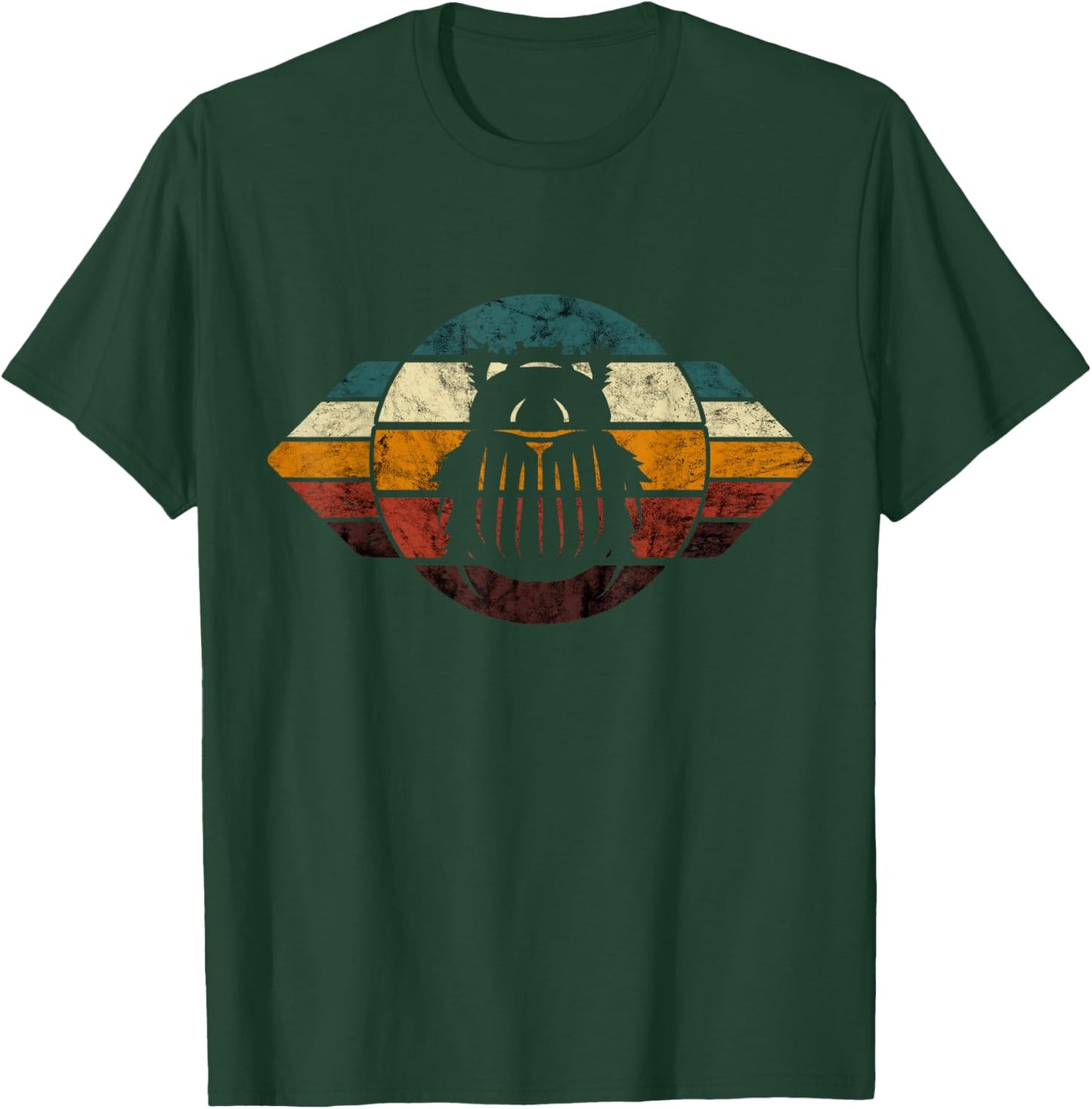 Dung Beetle Retro Insect Lover Vintage Entomology Bug T-Shirt - T-Shirt | Forest