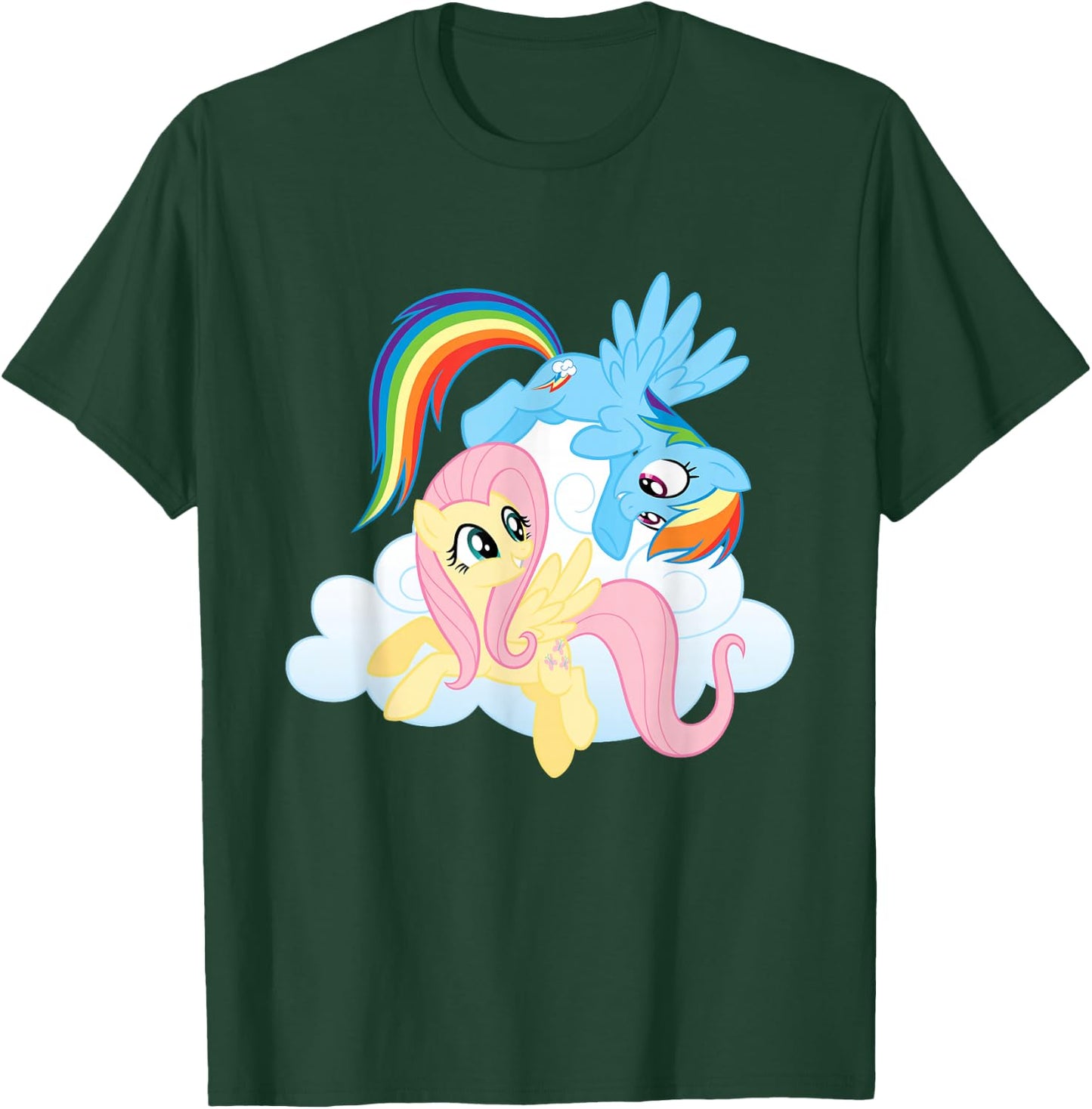 My Little Pony Fluttershy and Rainbow Dash T-Shirt - T-Shirt | Forest