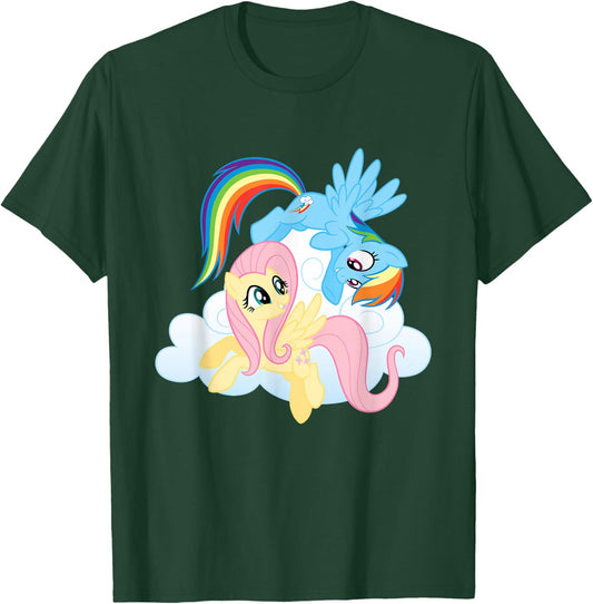 My Little Pony Fluttershy and Rainbow Dash T-Shirt - T-Shirt | Forest