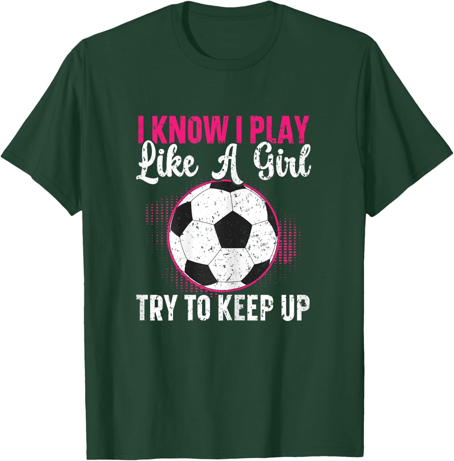 Soccer Girl Soccer Player T-Shirt - T-Shirt | Forest