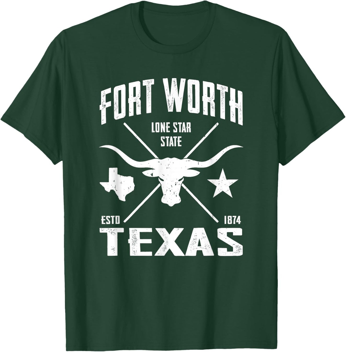 Fort Worth T-Shirt - T-Shirt | Forest