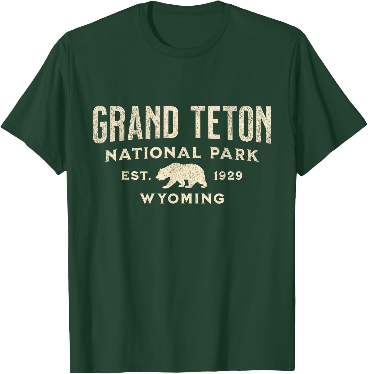 Grand Teton National Park T-Shirt - T-Shirt | Forest