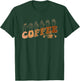 Coffee ASL American Sign Language Deaf Awareness Support T-Shirt - T-Shirt | Forest