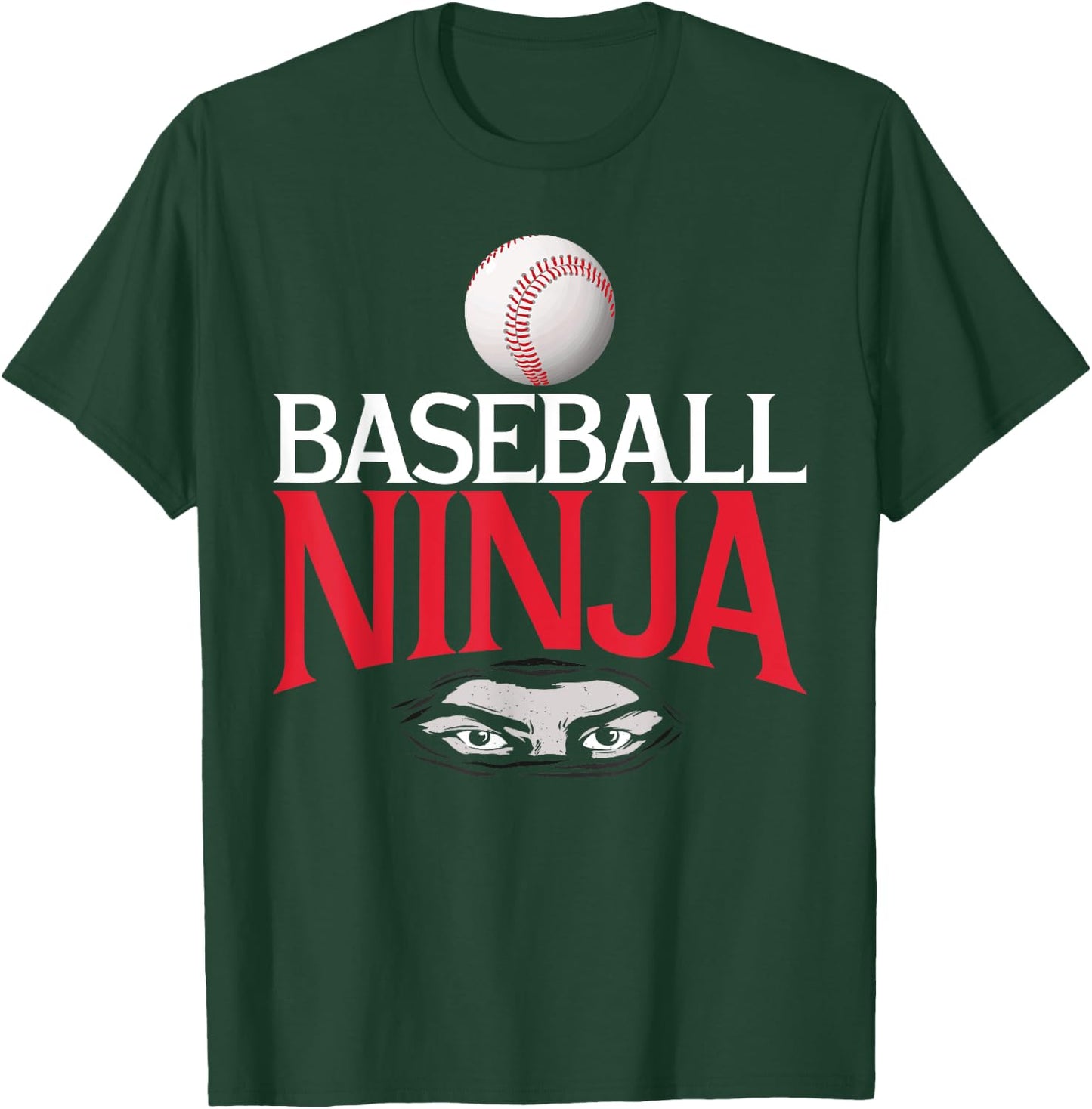 Baseball Ninja T-Shirt - T-Shirt | Forest