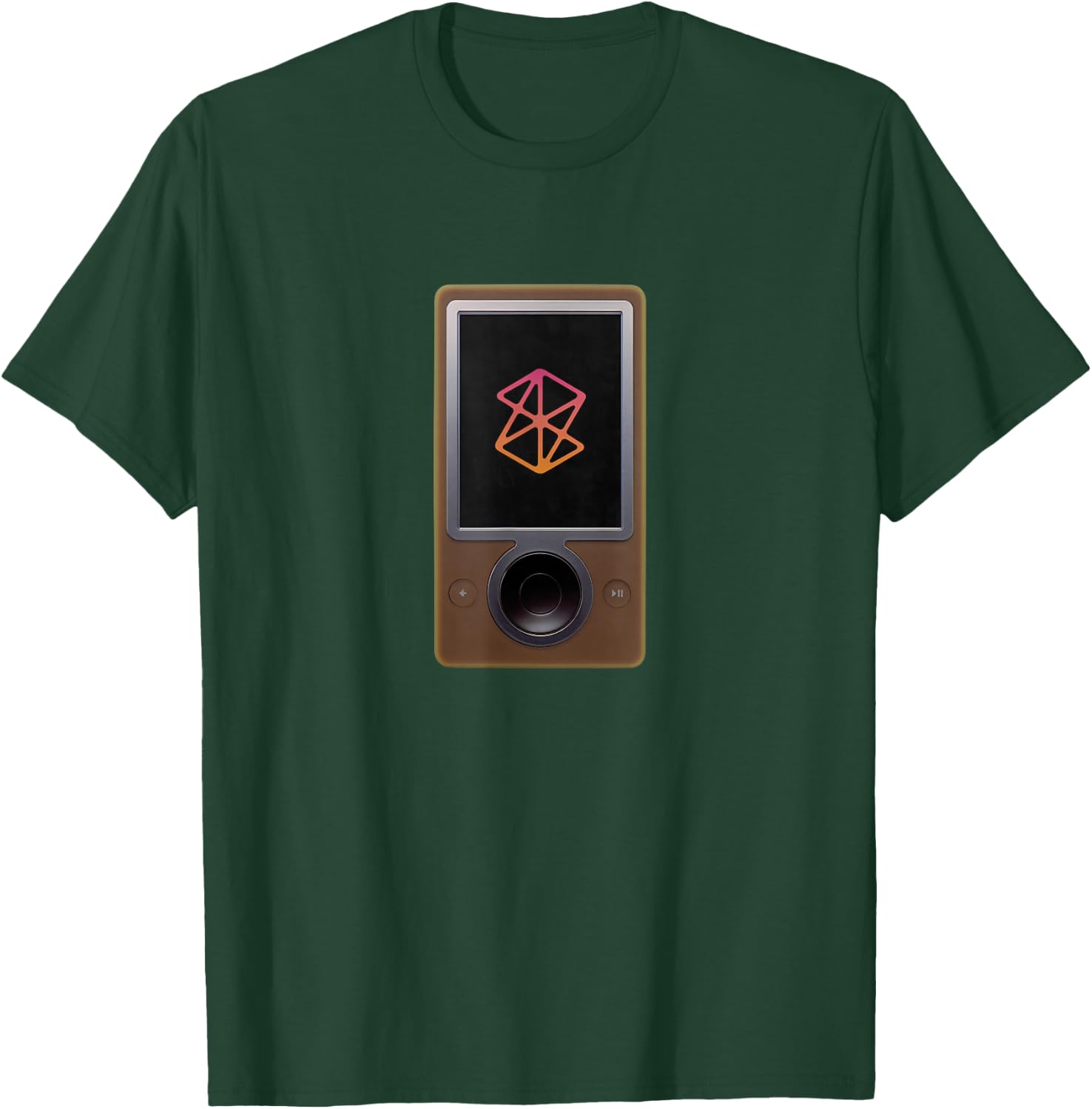 Zune Retro Tech MP3 Player T-Shirt - T-Shirt | Forest