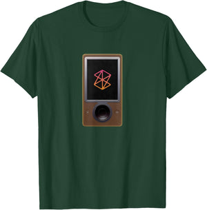 Zune Retro Tech MP3 Player T-Shirt - T-Shirt | Forest
