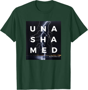 Unashamed of the Gospel , Romans 116 Christian Bold T-Shirt - T-Shirt | Forest