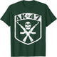 Kalashnikov Skull AK-47 Assualt Rifle Gun T-Shirt - T-Shirt | Forest
