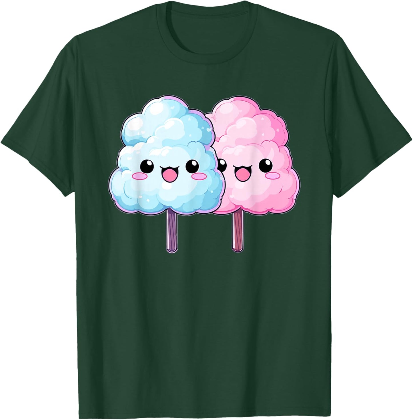 Cotton Candy Sticks Apparel Sweets Girls T-Shirt - T-Shirt | Forest
