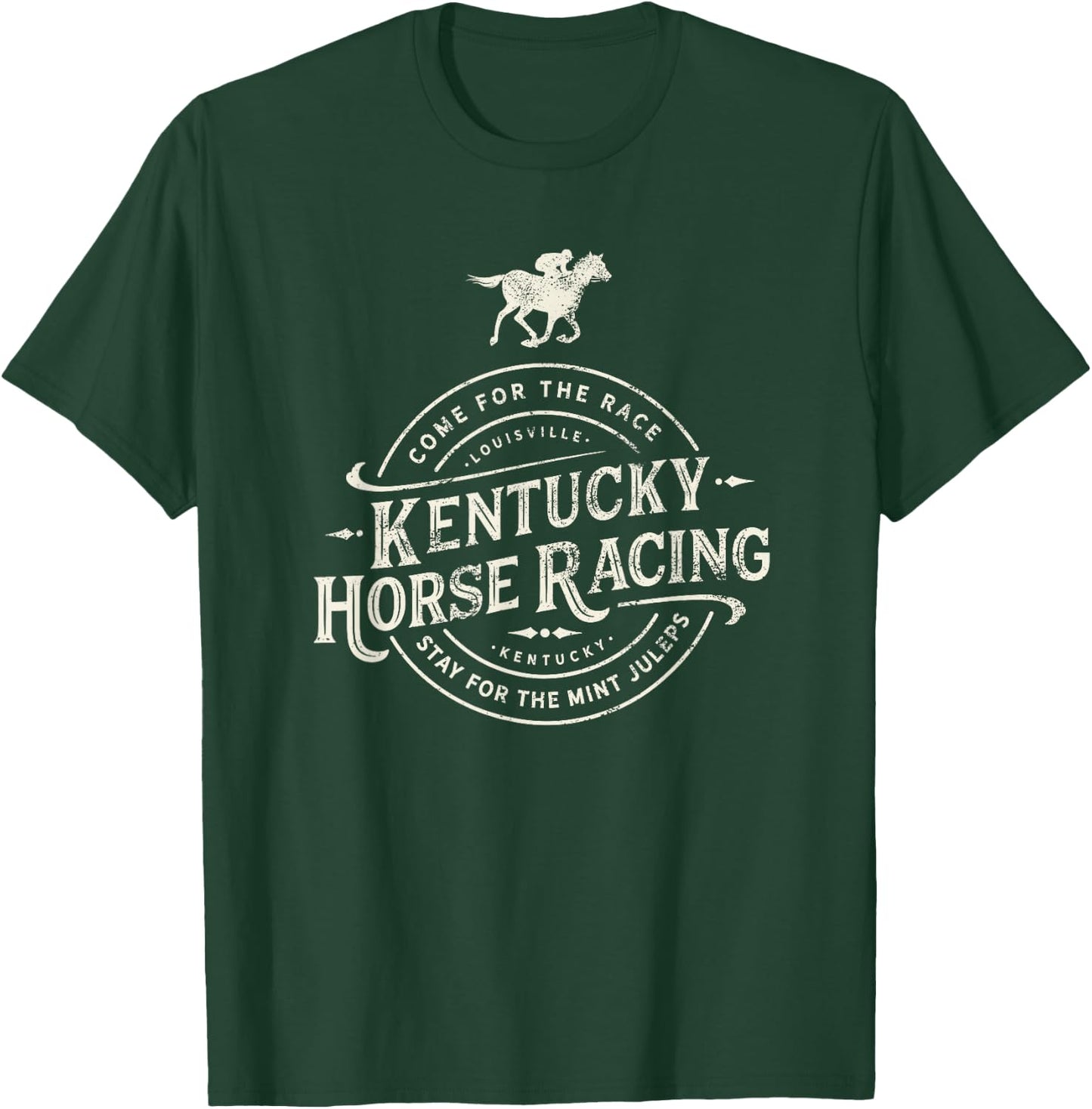 Funny Derby Day, Kentucky horse racing and mint juleps T-Shirt - T-Shirt | Forest