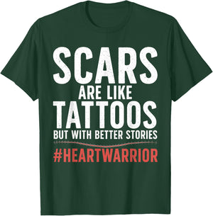 Cool Open Heart Surgery Women Transplant Recovery T-Shirt - T-Shirt | Forest