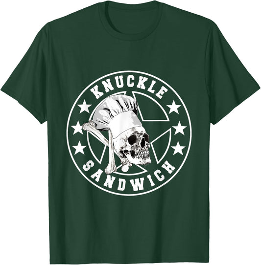 Ratherkool Knuckle Sandwich All Star Knockout Black T-Shirt - T-Shirt | Forest