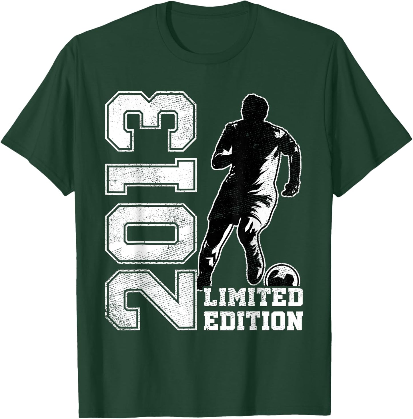 12th Birthday Soccer Limited Edition 2013 12 Years Old T-Shirt - T-Shirt | Forest