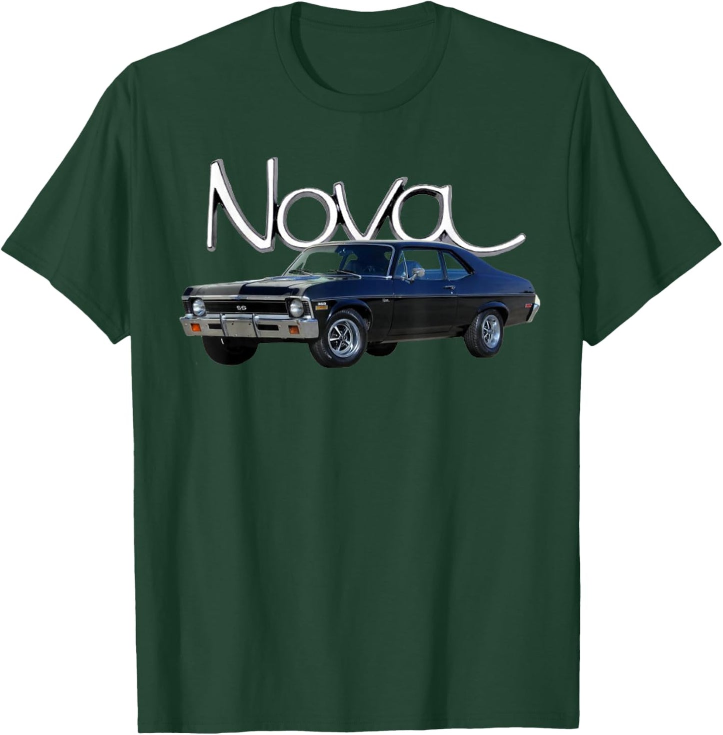 Vintage 1972 Chevys Nova T-Shirt - T-Shirt | Forest