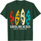 Vintage Carolina Beach North Carolina Beach Surfing T-Shirt - T-Shirt | Forest