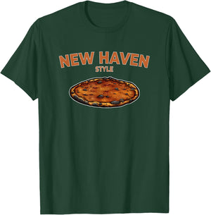New Haven Style Pizza T-Shirt - T-Shirt | Forest