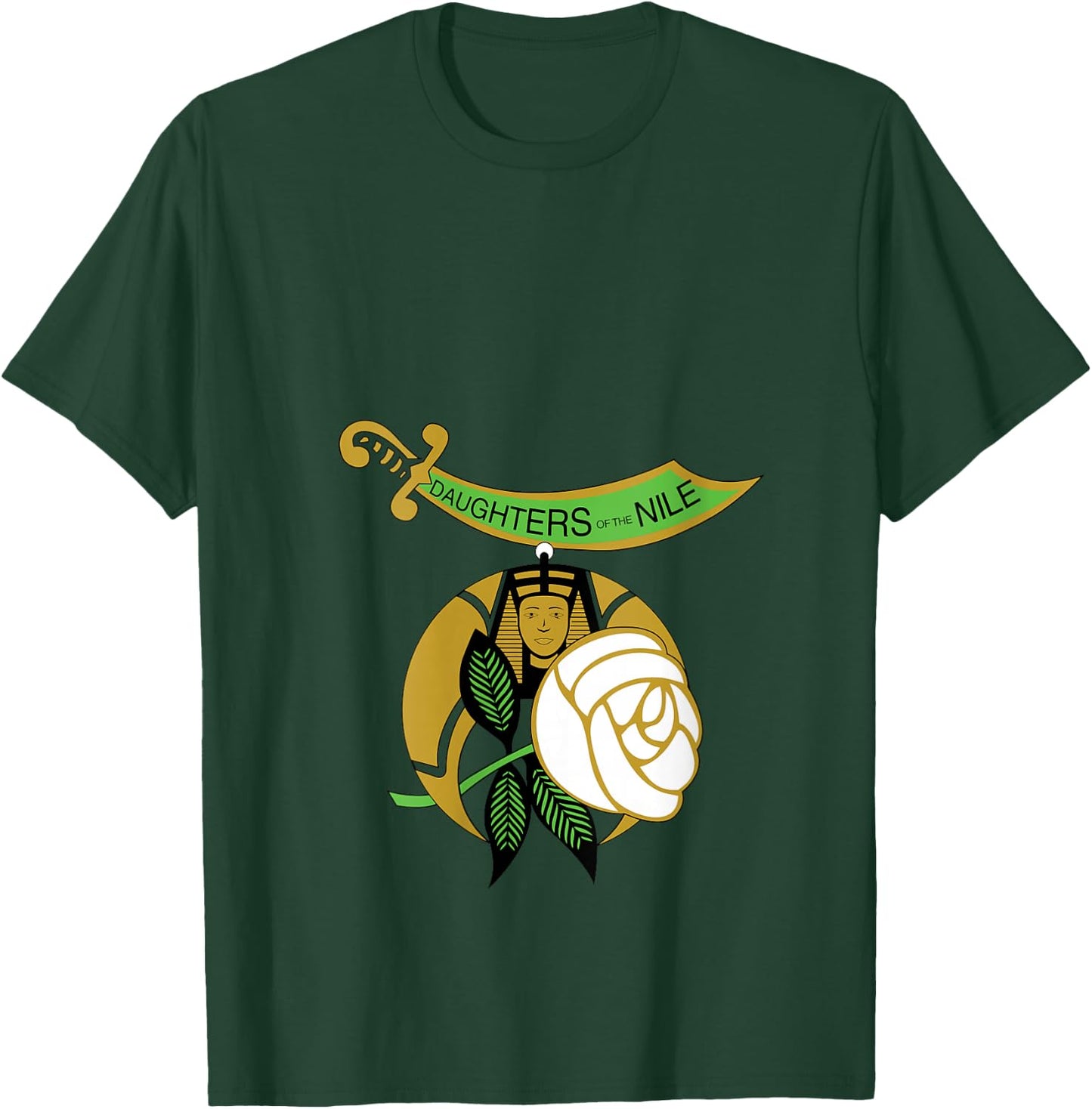 Daughters of The Nile Don Shriners Freemasons Mother's Day V-Neck T-Shirt - T-Shirt | Forest