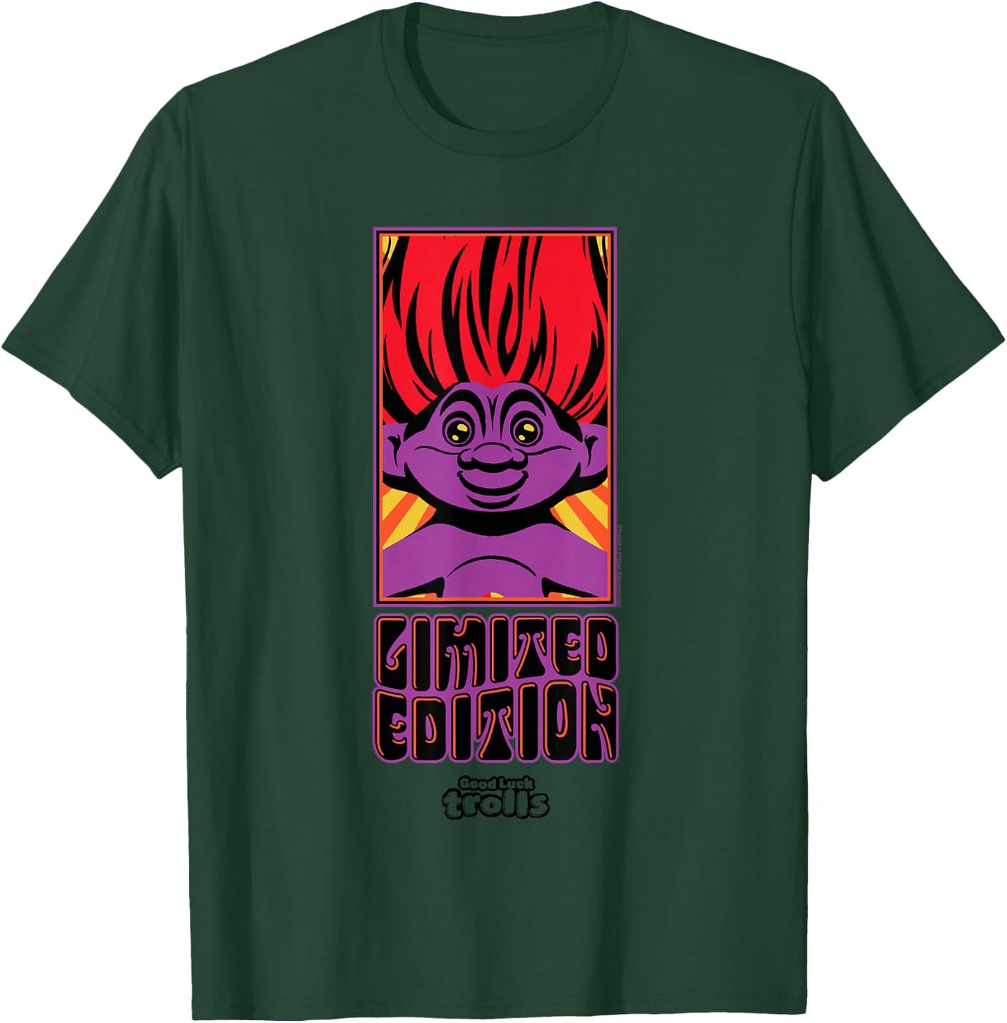 Good Luck Trolls Halloween Limited Edition T-Shirt - T-Shirt | Forest