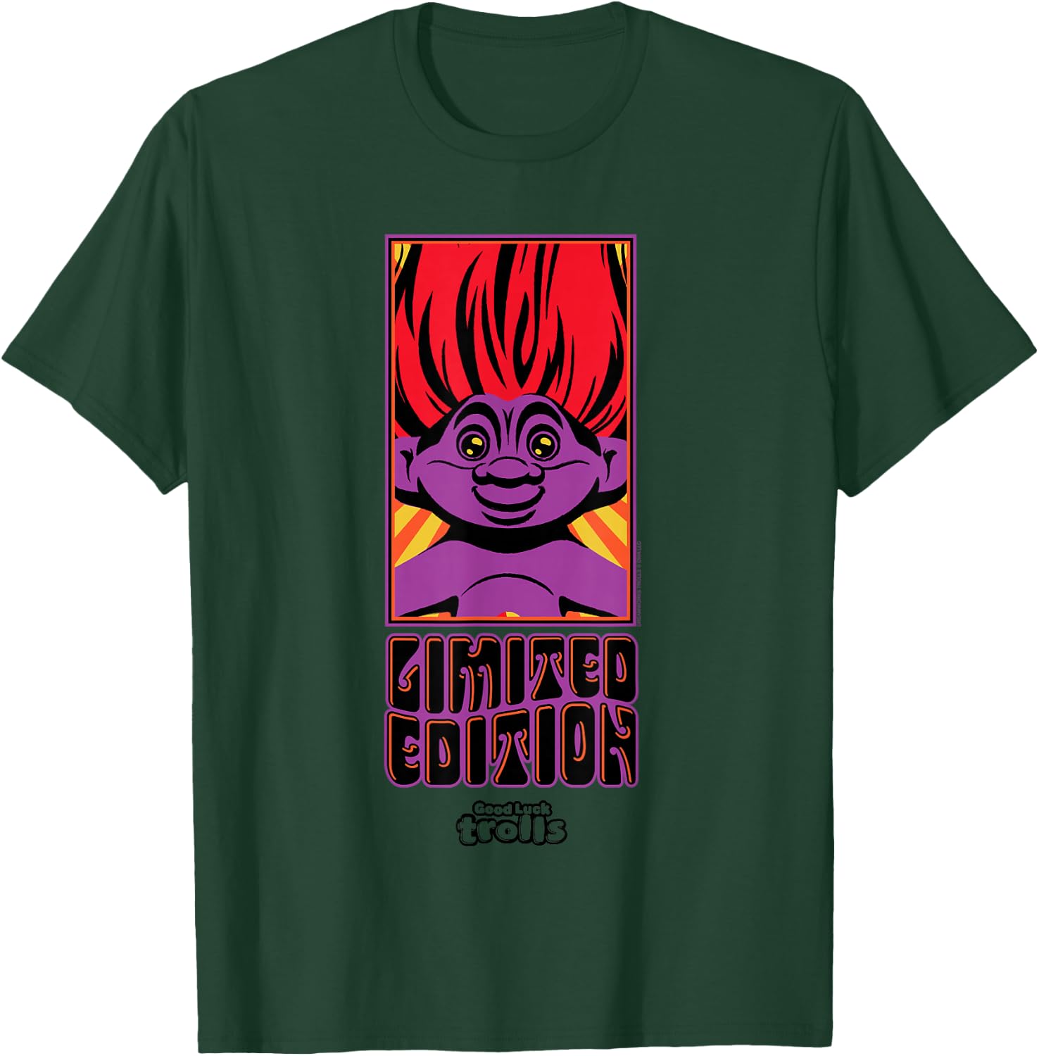 Good Luck Trolls Halloween Limited Edition T-Shirt - T-Shirt | Forest