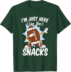 I'm Just Here for the Snacks T-Shirt - T-Shirt | Forest