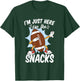 I'm Just Here for the Snacks T-Shirt - T-Shirt | Forest