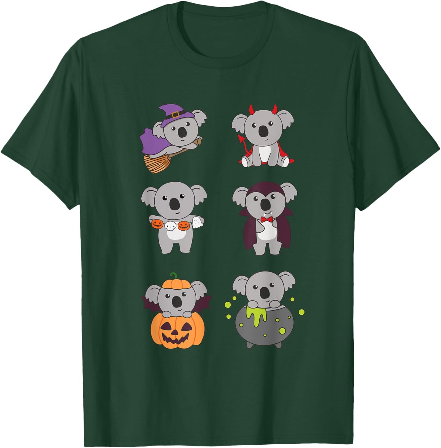 Koala Halloween Costume Koalas Halloween T-Shirt - T-Shirt | Forest