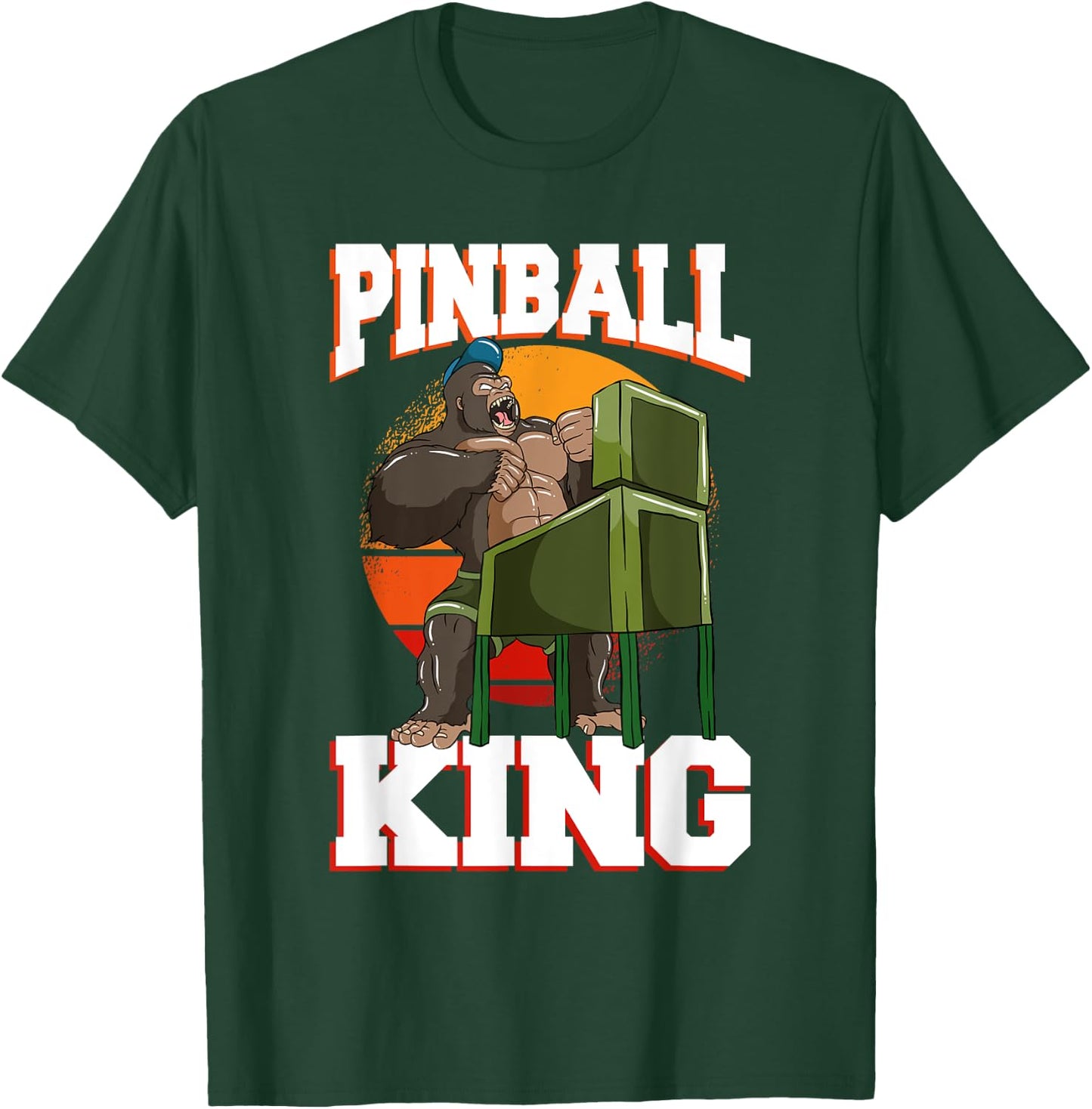 Pinball King T-Shirt - T-Shirt | Forest