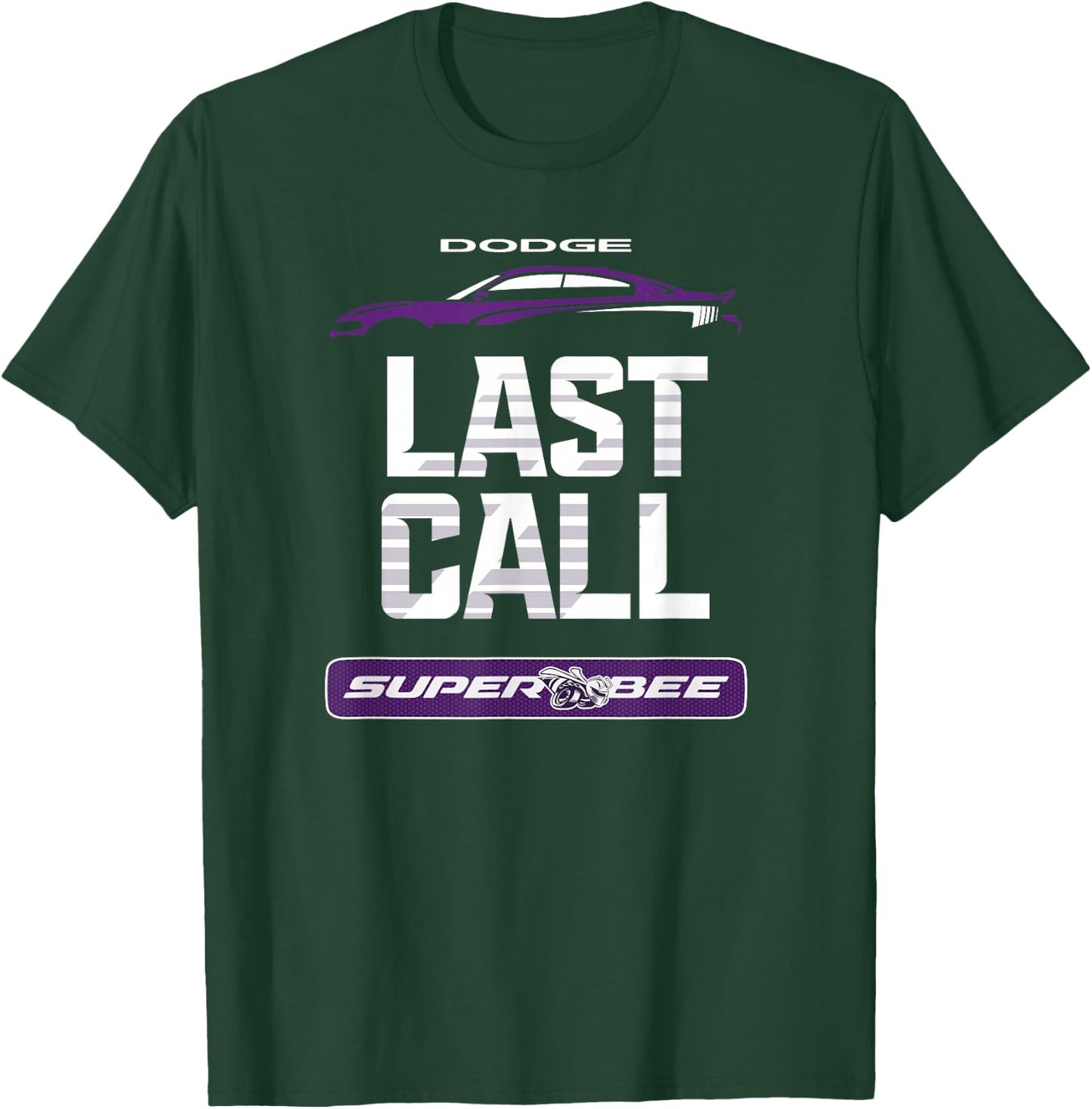 Dodge Charger Super Bee, Last Call T-Shirt - T-Shirt | Forest