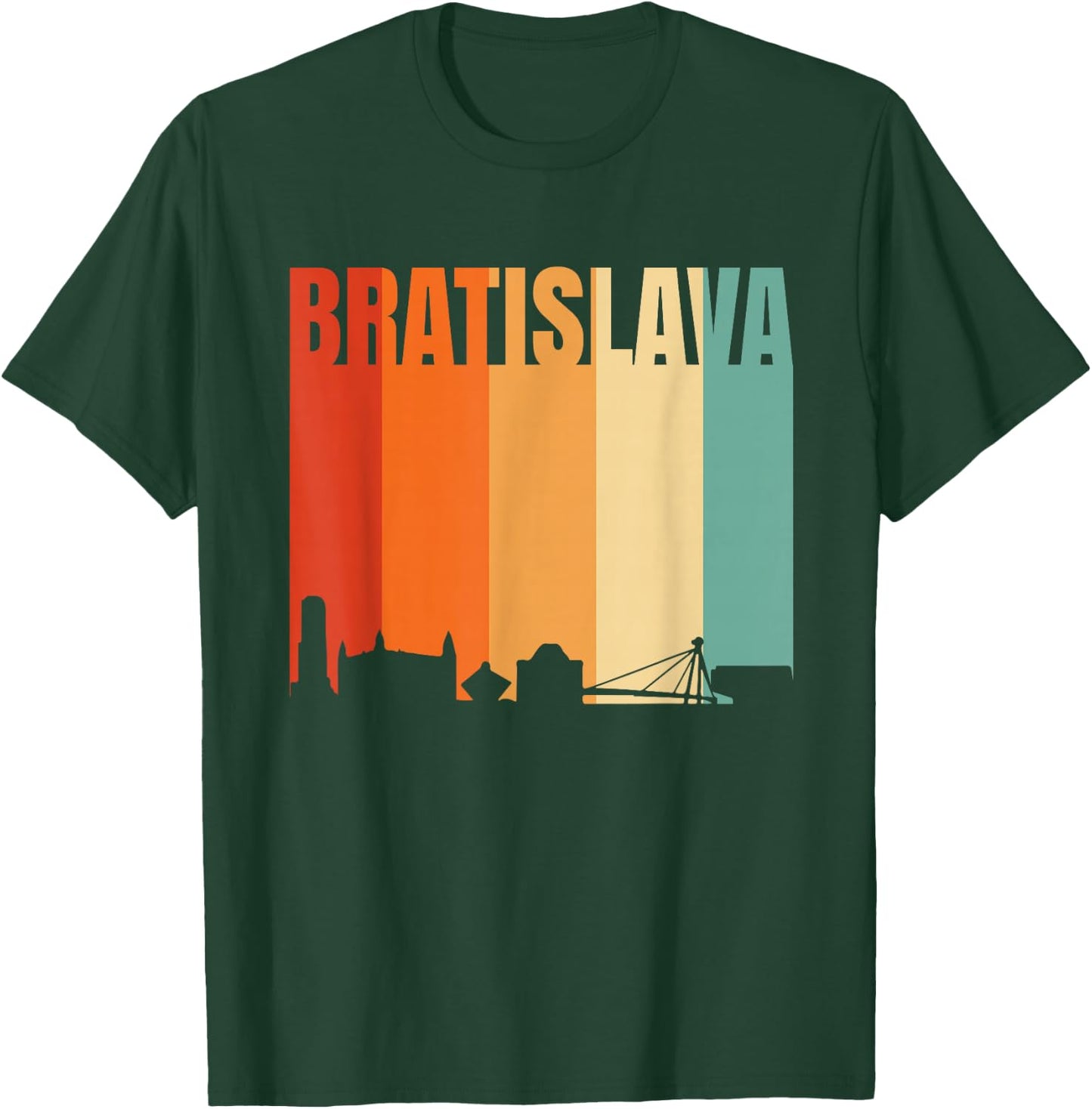 Beauty Of Bratislava T-Shirt - T-Shirt | Forest