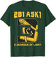 Freemason 2B1Ask1 3 Degrees Of Light Compass Square Masonic T-Shirt - T-Shirt | Forest