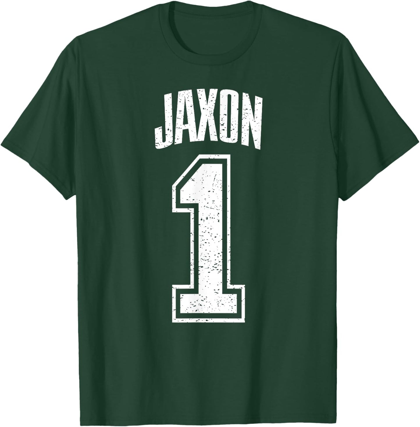 Jaxon Supporter Number 1 Biggest Fan T-Shirt - T-Shirt | Forest