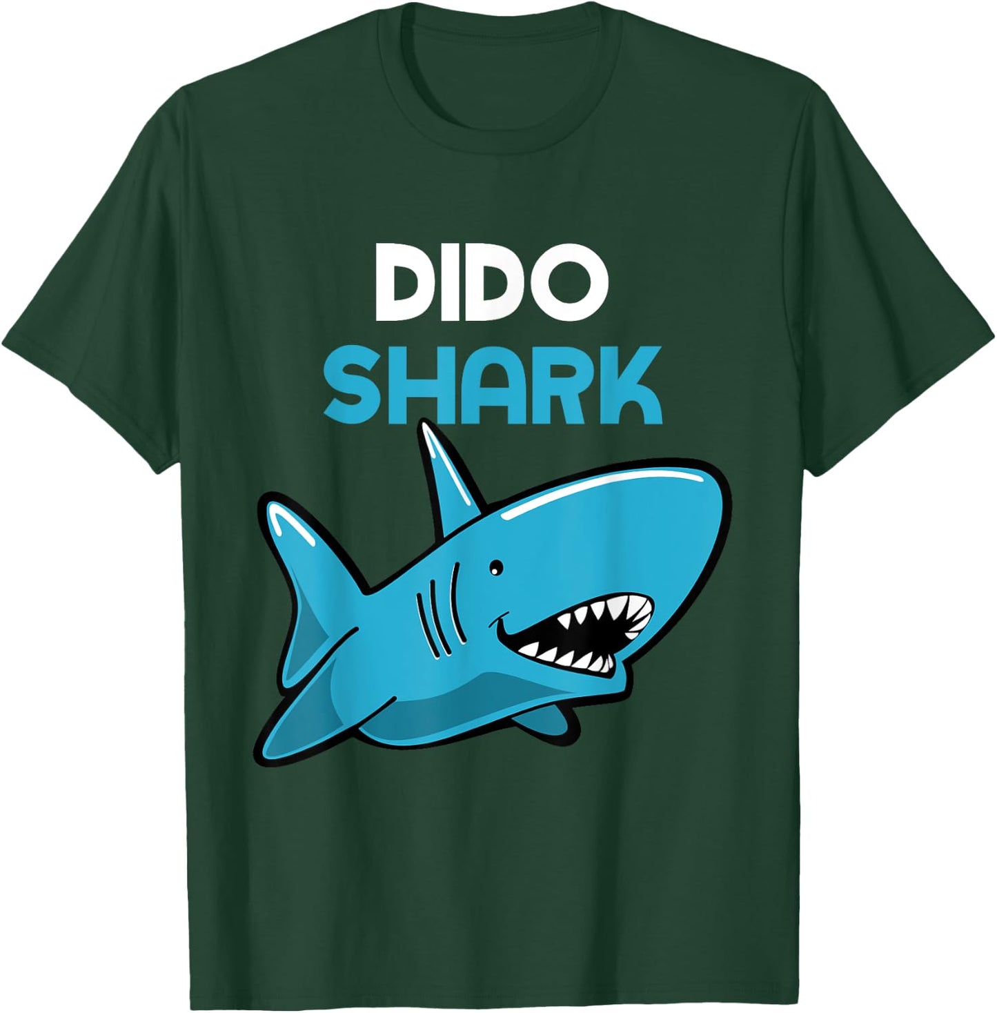 Dido Shark Funny Family T-Shirt - T-Shirt | Forest